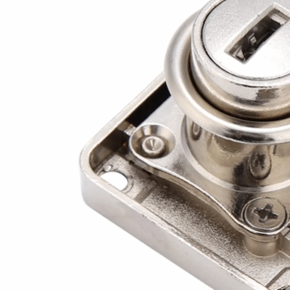 Durable Zinc Alloy Furniture Drawer Lock Security Reusable Cabinet Door Lock Deadbolt Cabinet Loc Office
