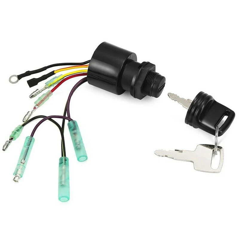 Boat Motor Ignition Key Switch For Mercury 3 Position Outboard Motors 87-17009A5