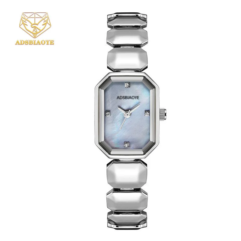 Creative Steel Women Watches Dress Bracelet Wristwatches Ladies Square Waterproof Female Clock Relogio Feminin