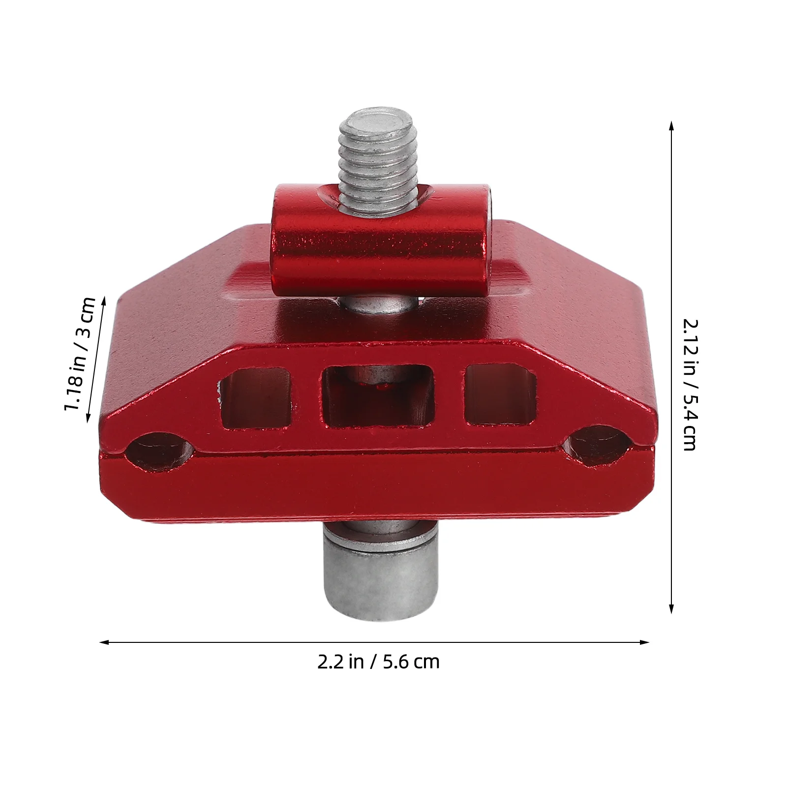 مقعد الدراجة المشبك مقعد الدراجة المشبك محول سبائك الألومنيوم الإفراج السريع السرج قاعدة تركيب مزودة بمشبك لأنبوب مقعد الدراجة الجبلية