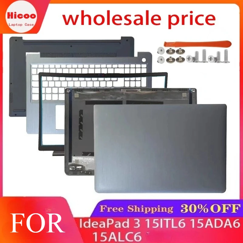 

New FOR Lenovo IdeaPad 3 15ITL6 15ADA6 15ALC6 Laptop LCD Back Cover/Screen Frame/Palm Rest/Bottom Cover