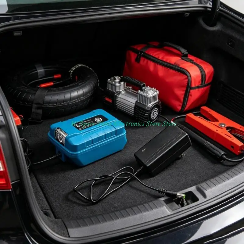 SZ Portable 21V ACDC Power Converters With Emergency Light And Device Charging Supports