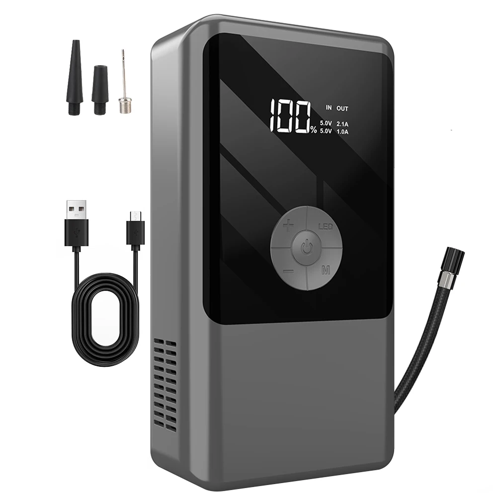 

Насос для накачивания автомобильных шин, инструмент для ремонта автомобилей, аварийный компрессор для внедорожников, фургонов, грузовиков, прицепов, мотоциклов, универсальные автоаксессуары