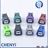 Enchufe del inyector del sensor de temperatura del agua de 2 pines RB S14-SR IAC FICD ECT enchufe del arnés del motor 6189-0772 para Nissan Infiniti