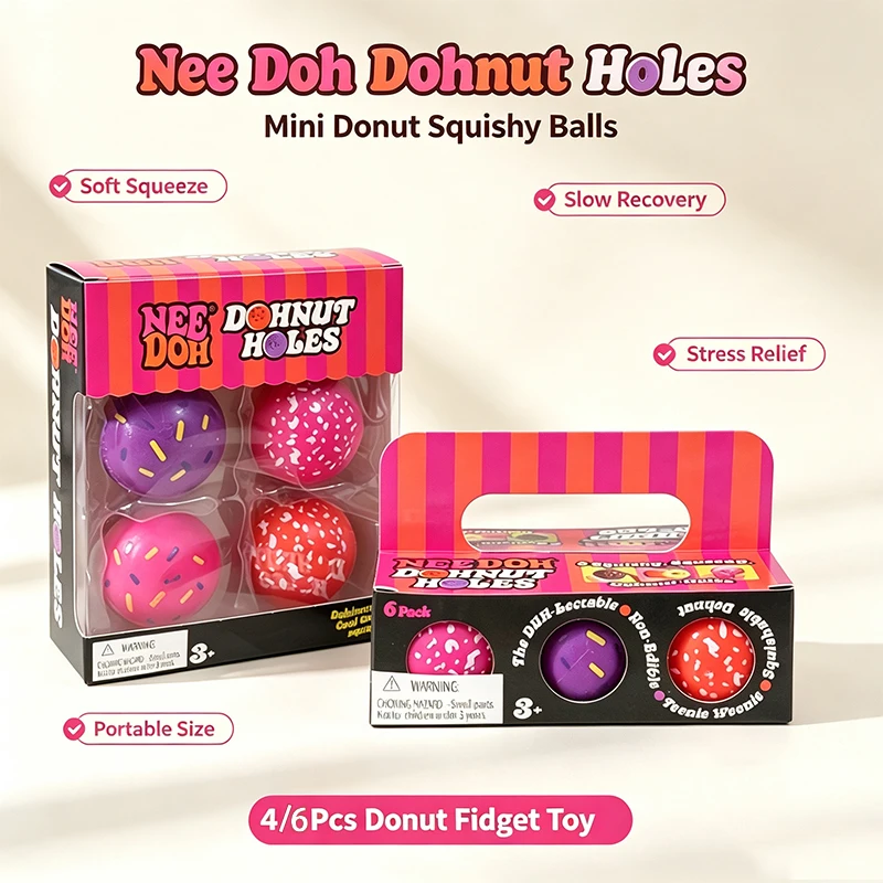 schylling-needoh-dohnut-holes-4-6-pack-mini-bolas-squish-coloridas-sensoriais-para-alivio-do-estresse-para-adultos-brinquedo-relaxante-para-mesa-presente