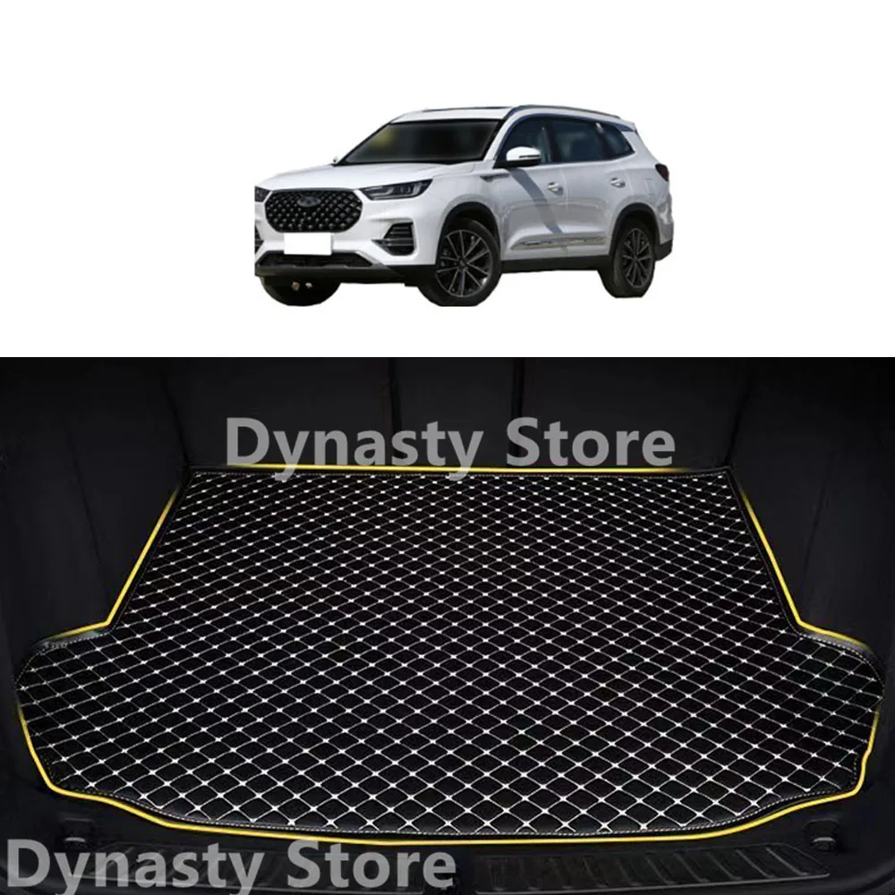 

Car Trunk Mats For CHERY TIGGO 8 2022-2024 Waterproof Rear Backrest Protection Cushion Trunk Tray Floor Mat Automobiles