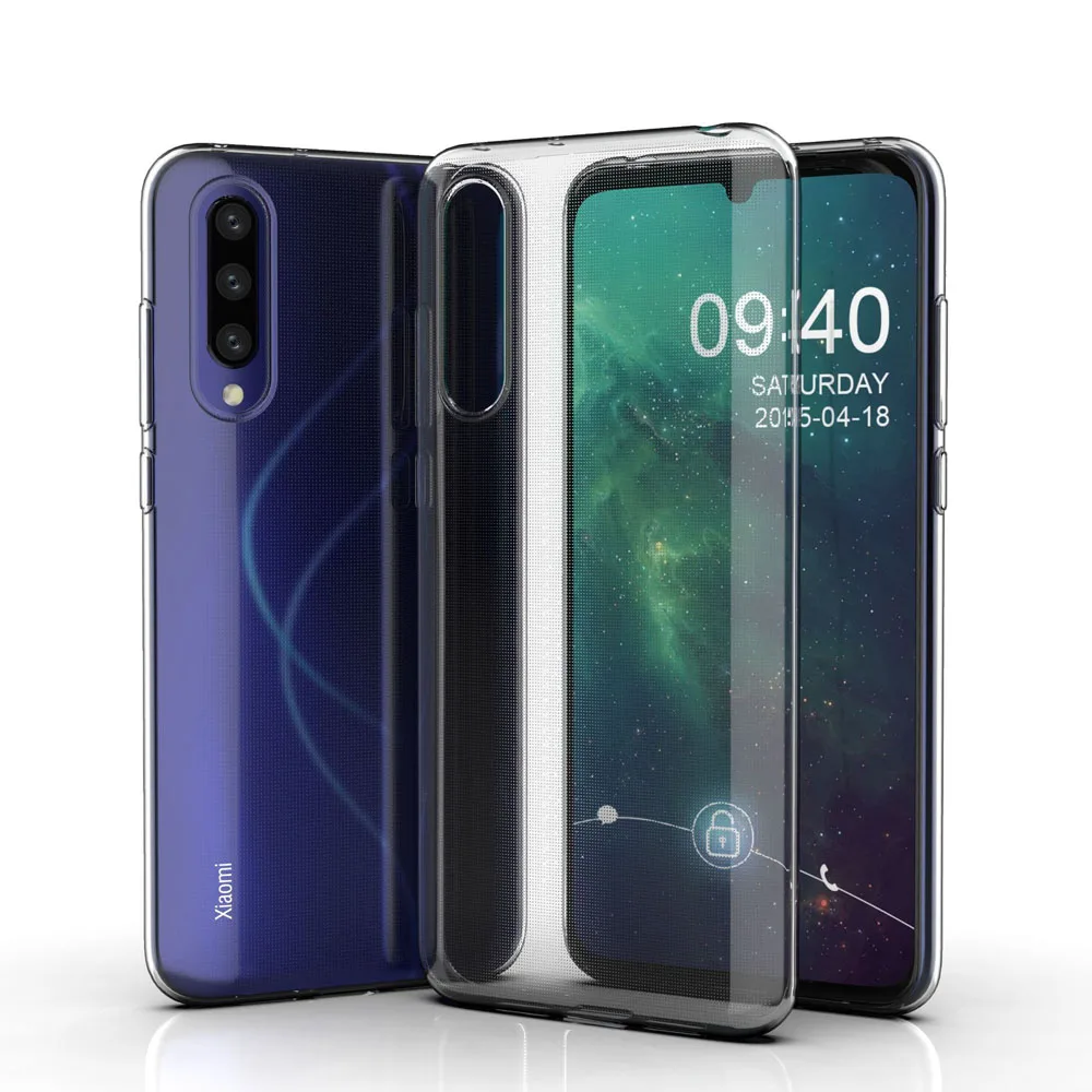 Transparent Soft TPU Case For Xiaomi Mi 8 9 SE 10 11 12 Lite Mi Play Max Mix 2 2s 3 Mi 6 A1 A2 A3 lite Pocophone F1 Clear Cases