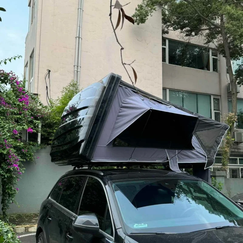 

Durable 4 Person Waterproof Large Roof Tent Car Roof Top Tent with Annex Hard Shell Roof Top Tent,Customization
