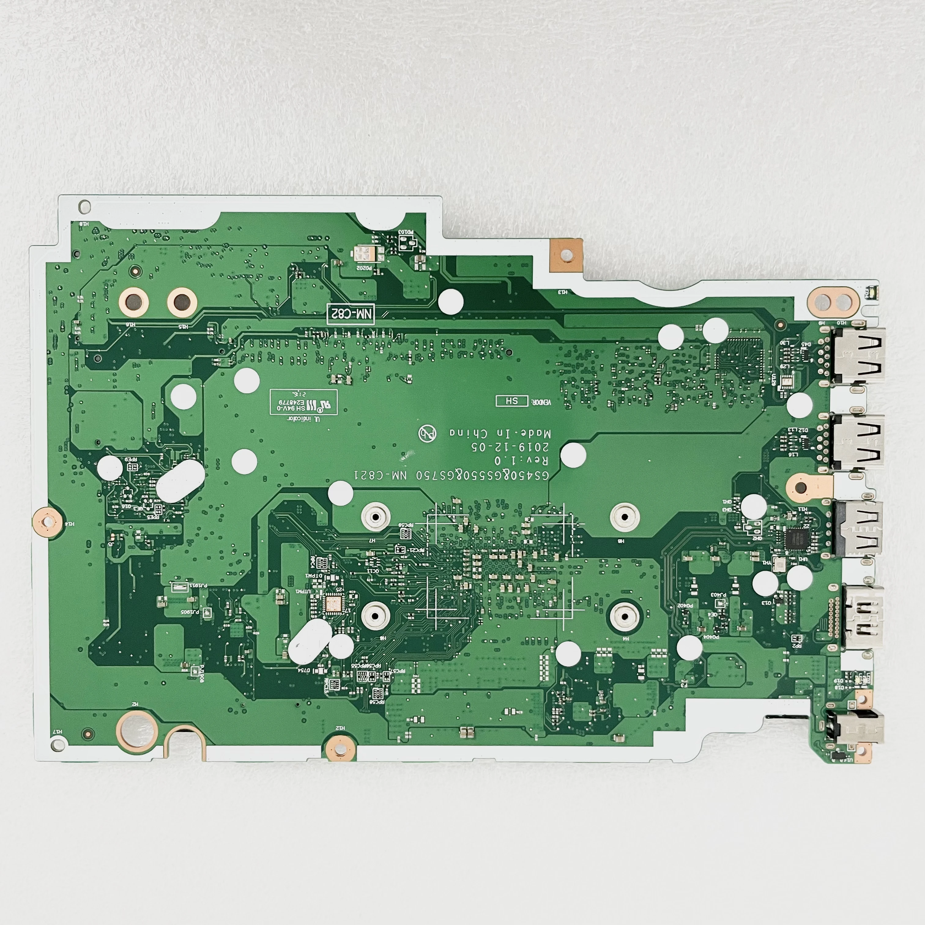 NM-C821 Mainboard For Lenovo IdeaPad 3 17ADA05 Laptop Motherboard With AMD 3050U R3 R5 R7 CPU,RAM 4GB 100% Test Ok