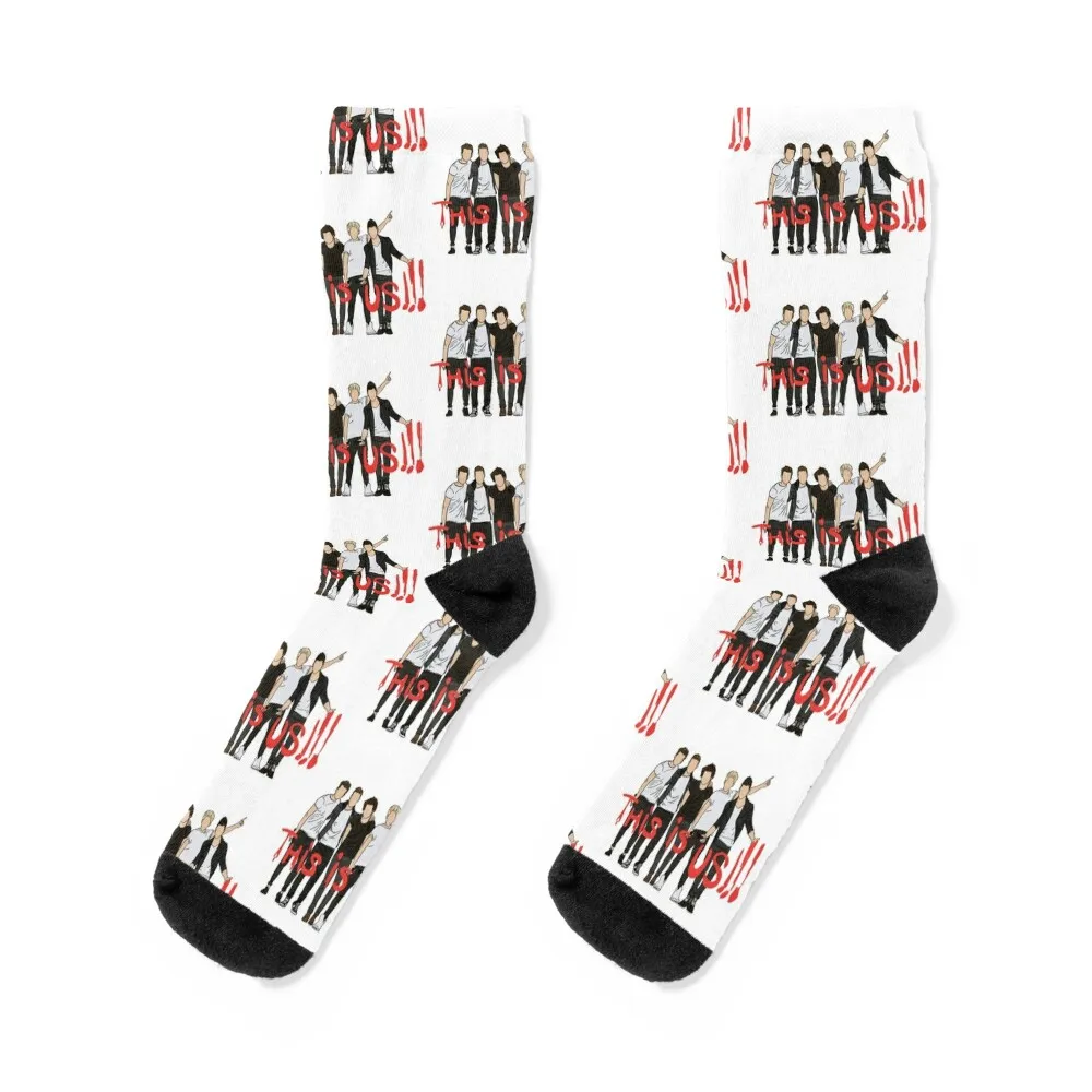 

One Direction Socks christmas gift men cotton high quality Run Socks Men Women's