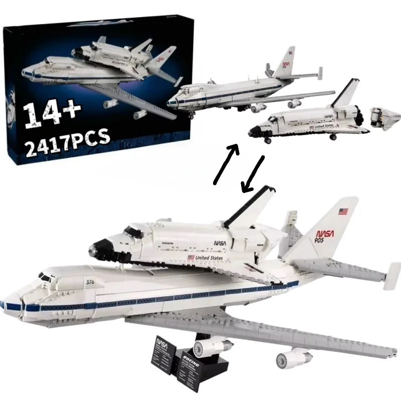 2026new-2417-pieces-serie-spatiale-10360-navette-transporteur-avion-modele-blocs-de-construction-avion-architecture-brique-jouet-cadeau-d'anniversaire
