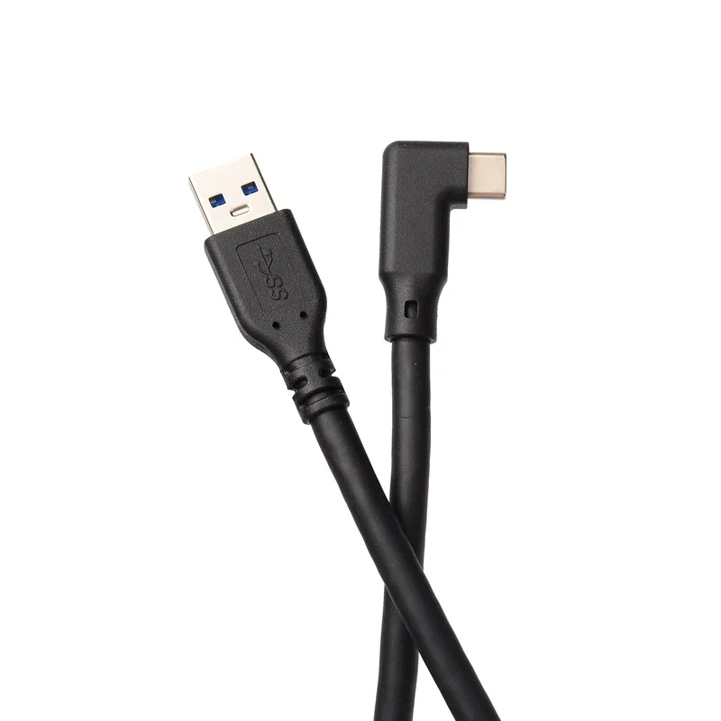 Oculus Quest 2 Link Cable , Oculus Link Cable, 90 Degree Angled High Speed Cable For Oculus Quest VR Headset And Gaming PC