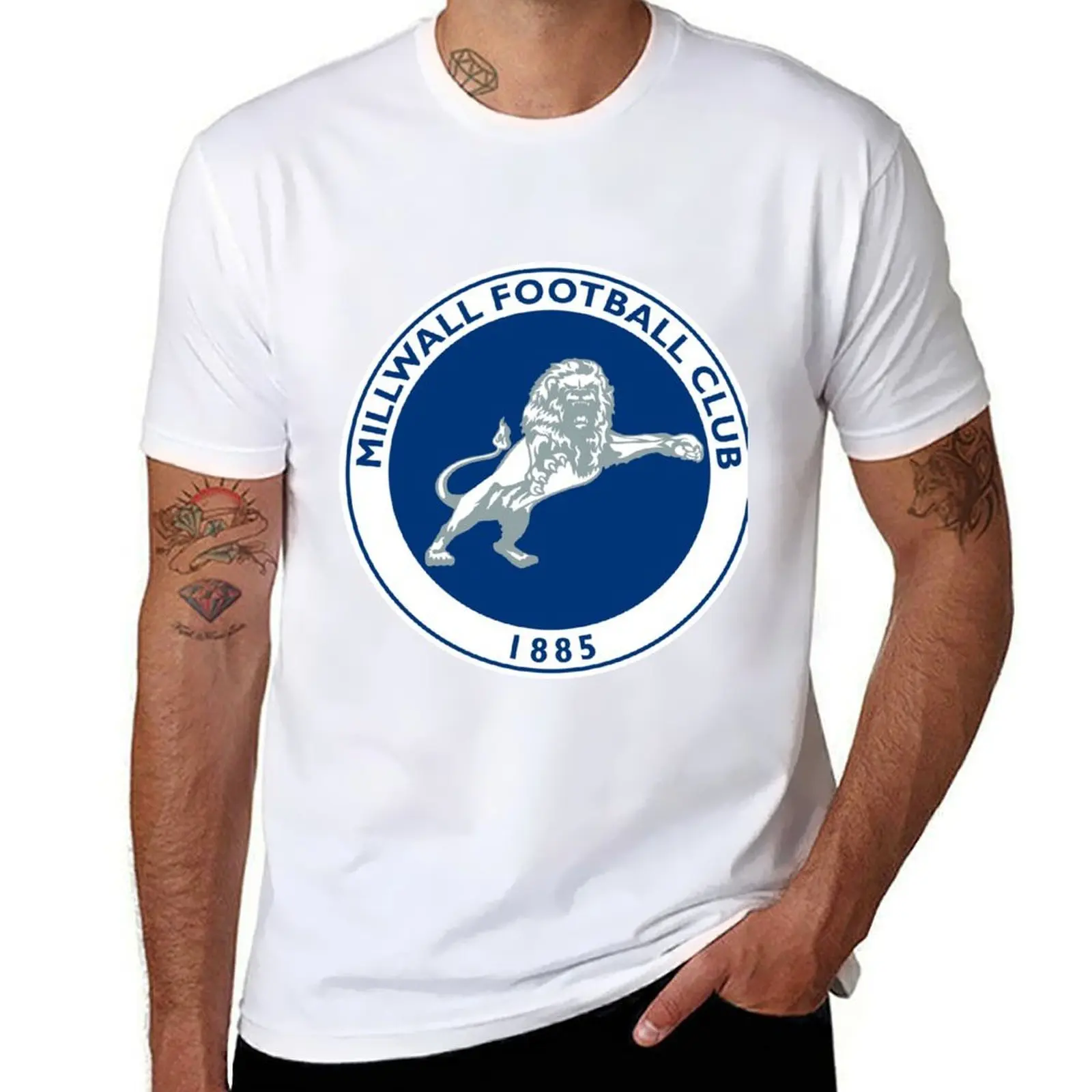 

Millwall NOW T-Shirt t shirts cotton 100% t shirts for man graphic vintage T-Shirt
