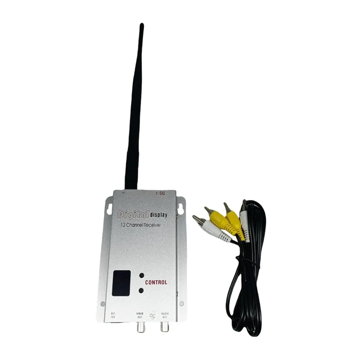 Big Discount 1.5G 5W VTX VRX Wireless FPV Audio Video Transmitter Receiver 12CH VRX for FPV Long Range RC Drone