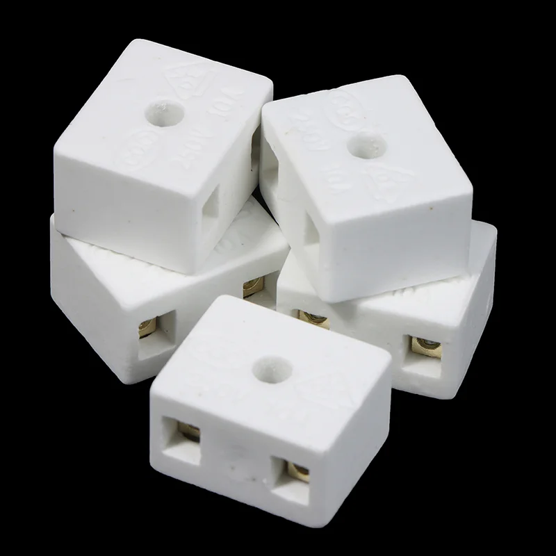 5Pcs 세라믹 포스트 터미널 블록 10A 250V 홈 - Home Improvement And Supply 리뷰 및 가격
