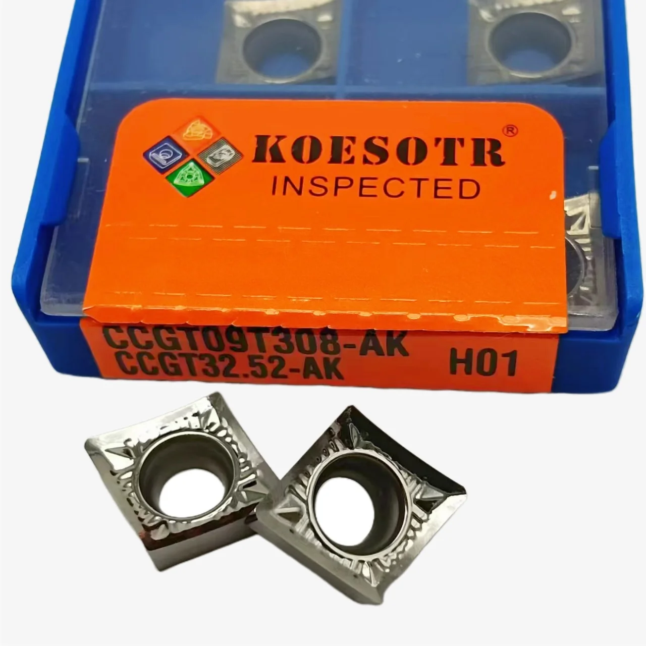 10ชิ้น CCGT09T304 AK H01 CCGT09T302 CCGT09T308 H01อะลูมินัมอัลลอยใบมีดเครื่องมือกลึง CNC ทองแดงอะลูมินัมอัลลอยไม้ ccgt