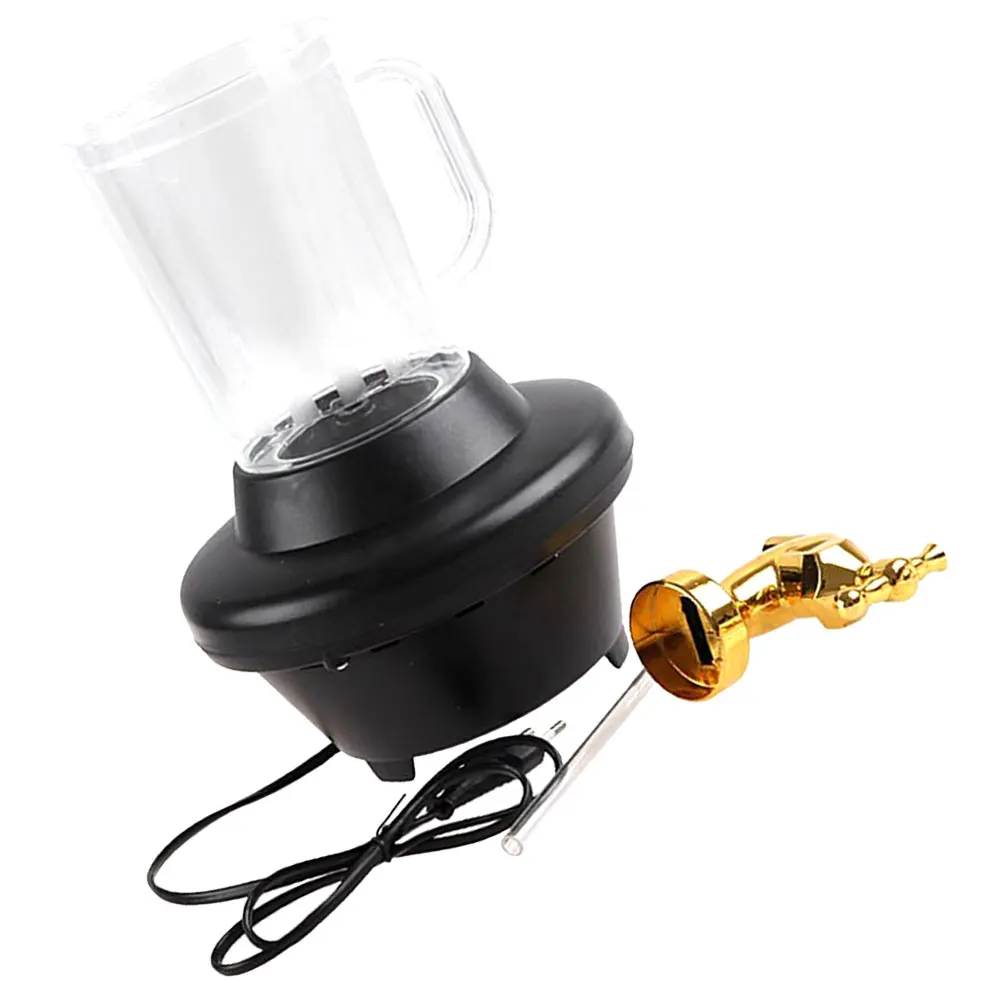 

1 set 1 Set Invisible Flowing Faucet Fountain Decor Durable Plastic Watering Garden Pond Yard Courtyard Craft Gift Eu Plug