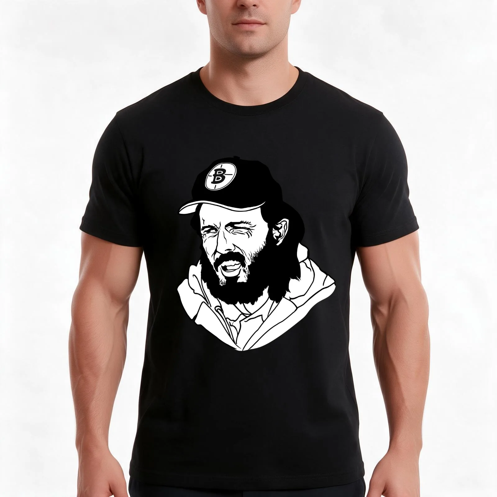 I Love Dunkin Guy T-Shirt Summer Casual Cotton Tee Oversized Streetwear Tops Vintage Graphic Print Loose Fit Short Sleeve