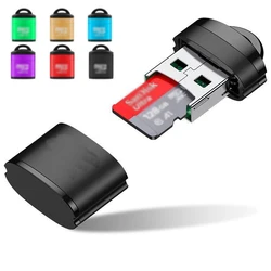 Mini High Speed USB 2.0 Card Reader For TF Micro SD Memory Card Adapter For Computer Desktop Notebooks Laptop Accessories