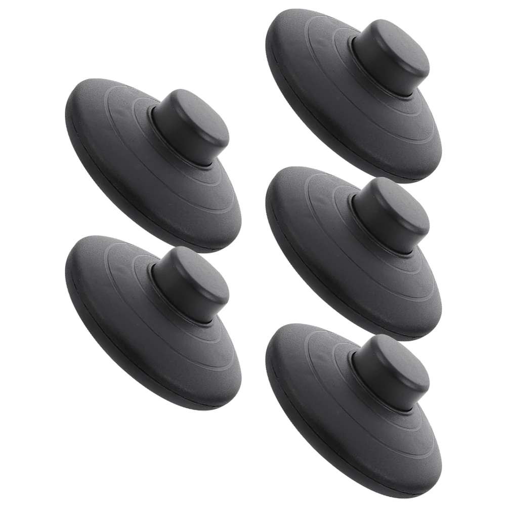 

5pcs Black Foot Switch for Table Lamp Control Pedal Replacement ABS Wide Application Floor Lamps Easy Efficient