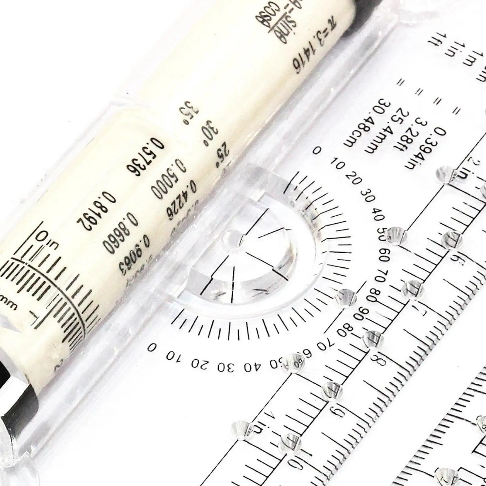 Parallel Rolling Ruler Portable 6 inch Versatile Drawing Roller Ruler for Students Designers Office Measurements Architect