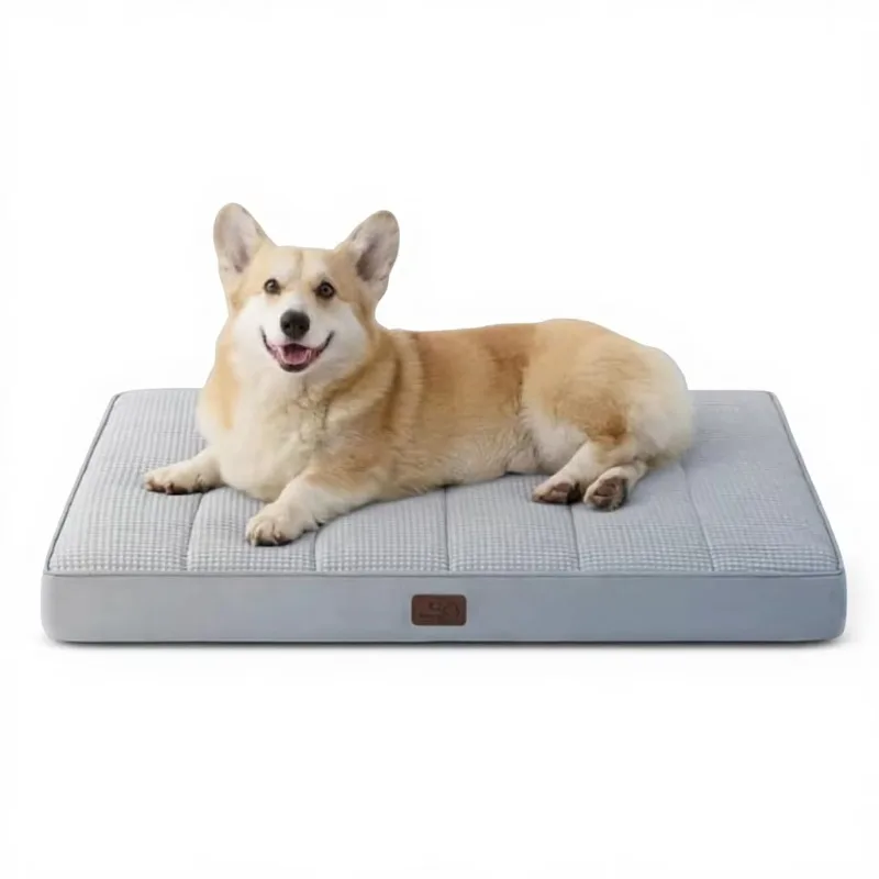 Dog blanket Orthopedic Cooling Easy to Clean Pet Mat Quilted Dog Bed Pad OEM ODM 91x68x7cm for Multi-Scenario Use