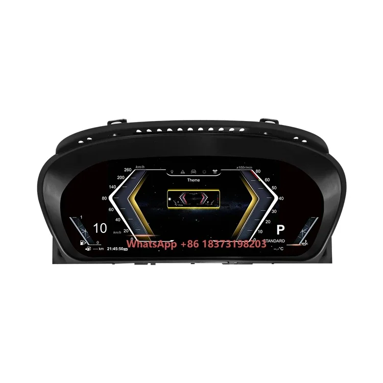 

2024 Car Digital LCD Instrument Cluster for E60 E61 E63 E64 12.3" Smart Cluster Cock Speedometer LCD Display Dashboard Panel