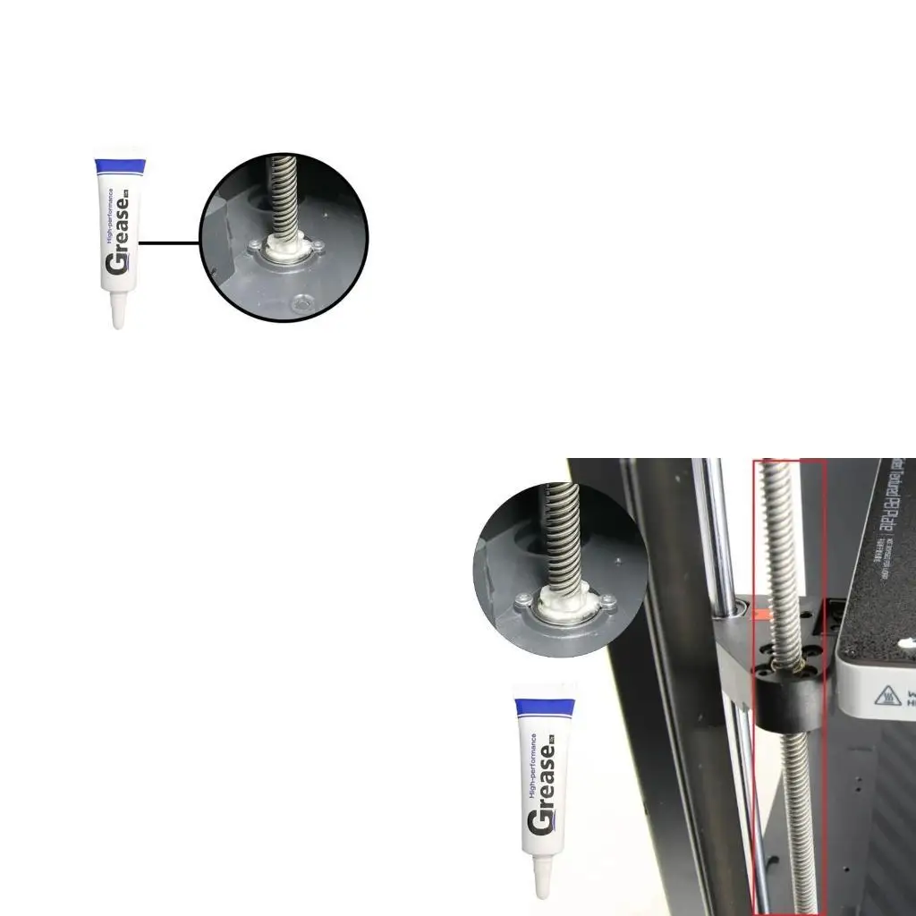 

652F Смазка для 3D-принтера, снижение шума, хороший эффект смазки, смазка, комплект смазок для 3D-принтера, замена смазочных