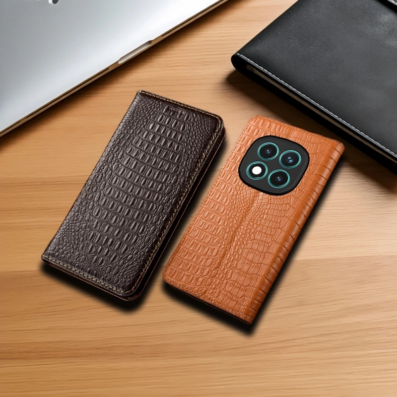 

Откидной чехол из натуральной кожи для Xiaomi Redmi Note 13 13R 14 14S Pro Plus 5G, чехол-бумажник из воловьей кожи, чехол для телефона