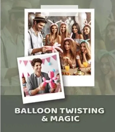 

Balloon Twisting and Magic - Don Alan and Others - Magic tricks (Instant Download)