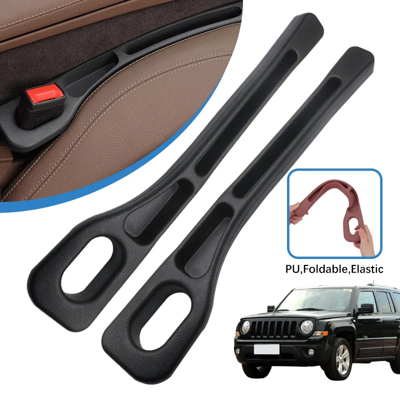 

Car Seat Gap Filler Side Seam Plug Strip Leak-proof Filling Strip For Jeep Patriot Car Decoration Accessories