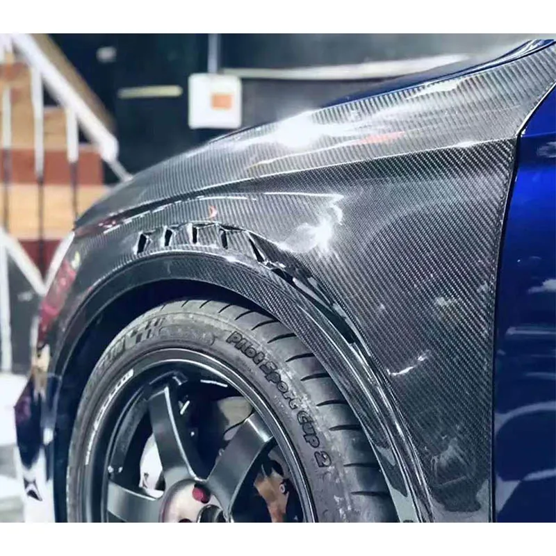 

For 17-20 Audi A3 S3 Carbon Fiber Fender Modification Fenders Side Surround Auto Parts Body Kit