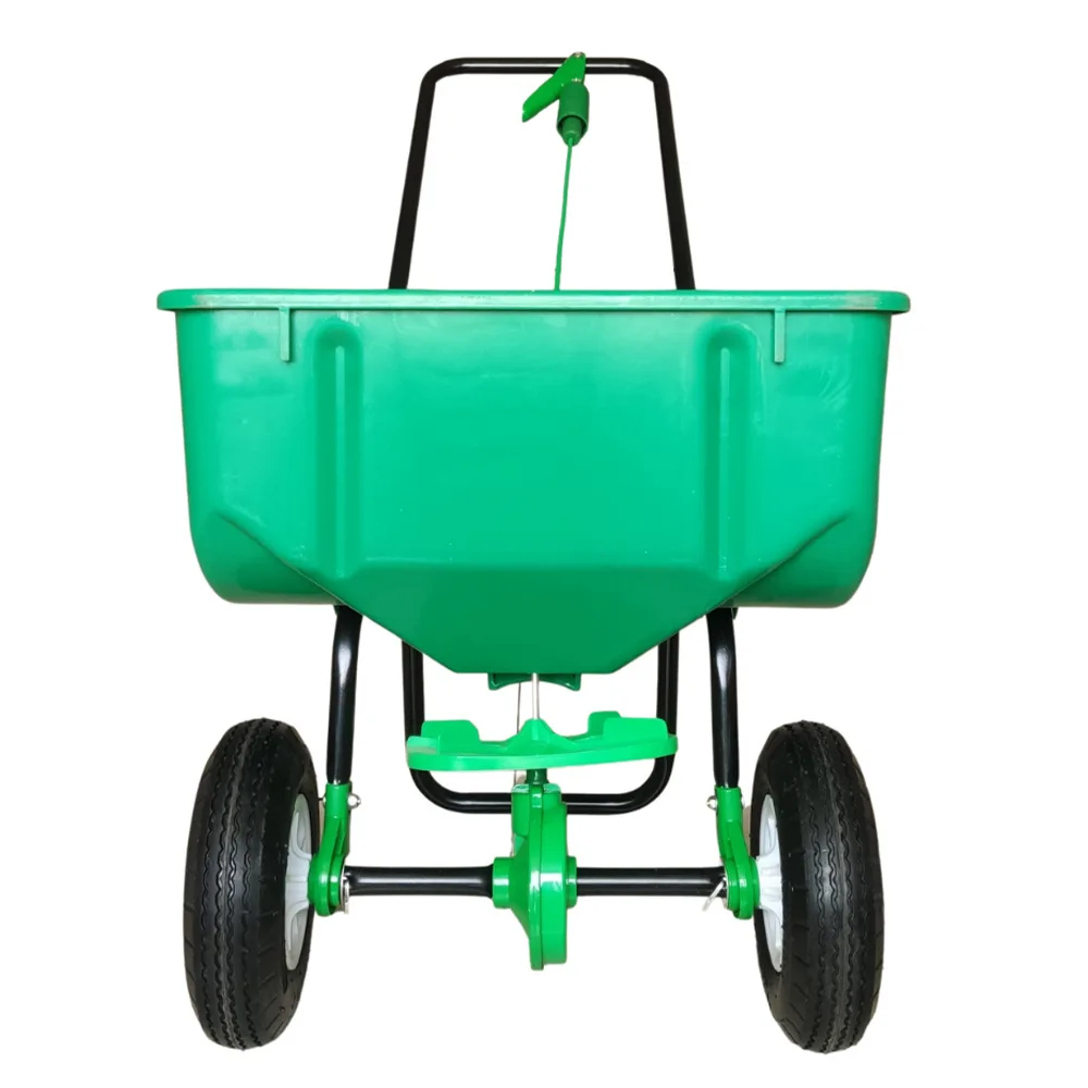 Manual non-electric seed sowing truck Salt sprinkler Sowing truck Lawn sowing truck