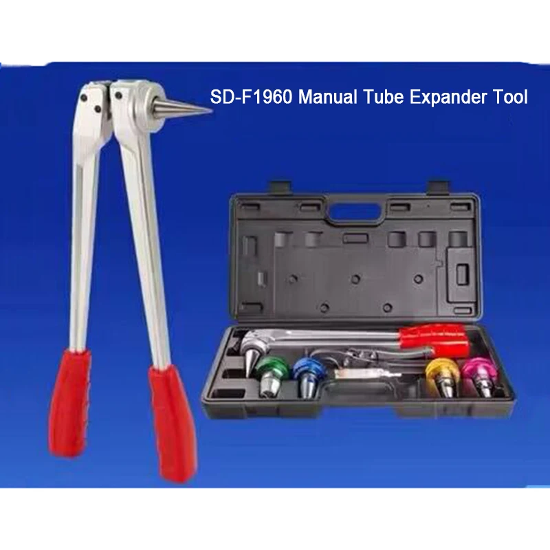 Water And Radiator Connection With Cutte SD-F1960 Pipe Tube Expander  Expansion Tool Kit