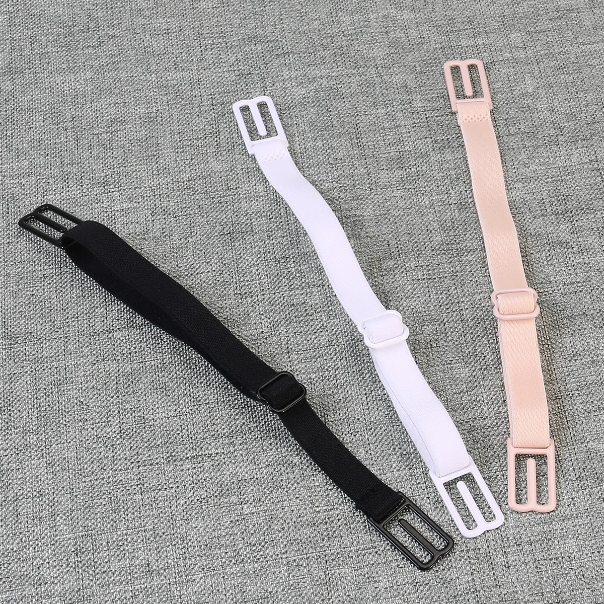 

3 Pair Elastic Adjustable Anti Slip Bra Strap Holders For Running Underwear Accessories Bra Shoulder Strap Connectors
