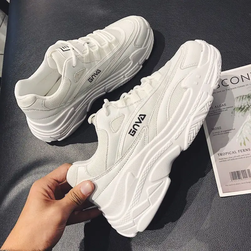 2024 nuovi uomini Casual sport Plus Size scarpe 47 uomini 45 grandi dimensioni 46 entro aumentare coppia Network Face Daddy Shoes Sneakers