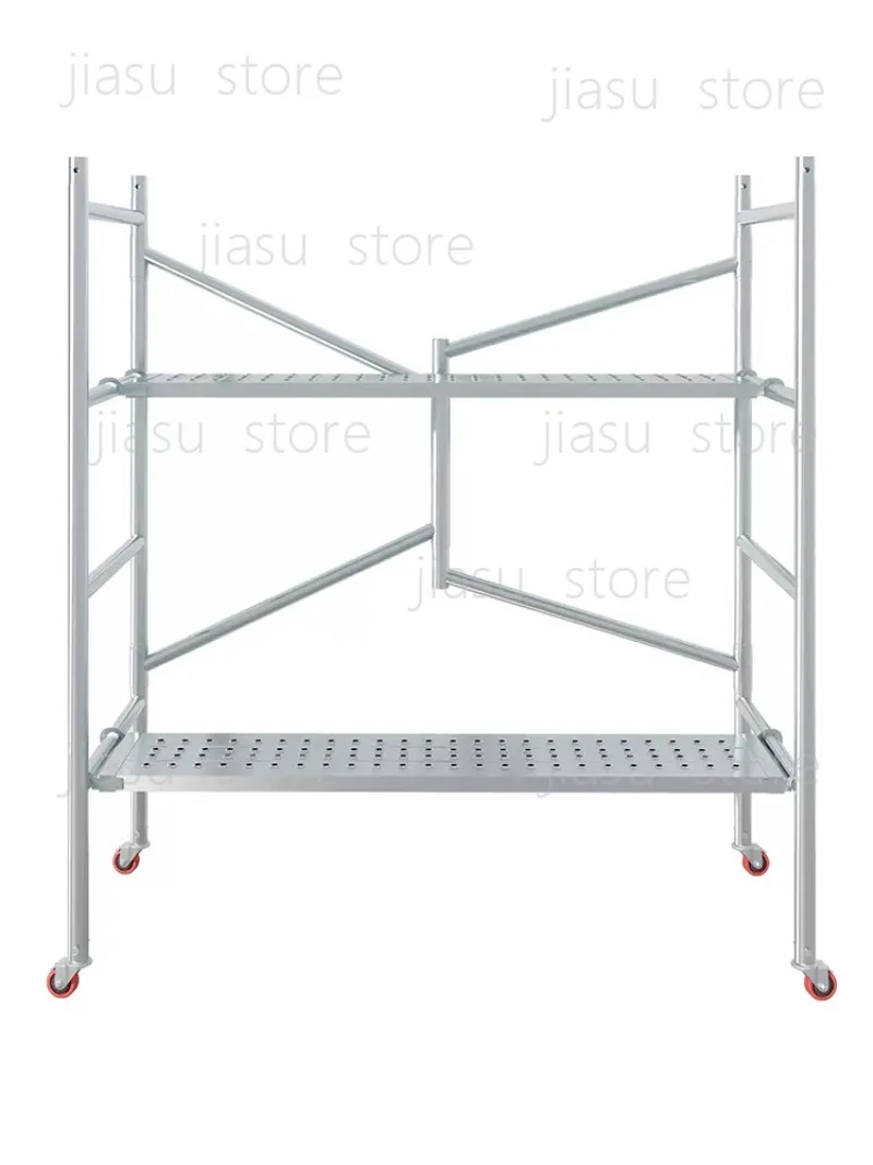 

Small Movable Shelf Scraping Putty Stirrup Movable Folding Scaffold Aluminum Scaffolding Ladders Construction Engineering Ladder