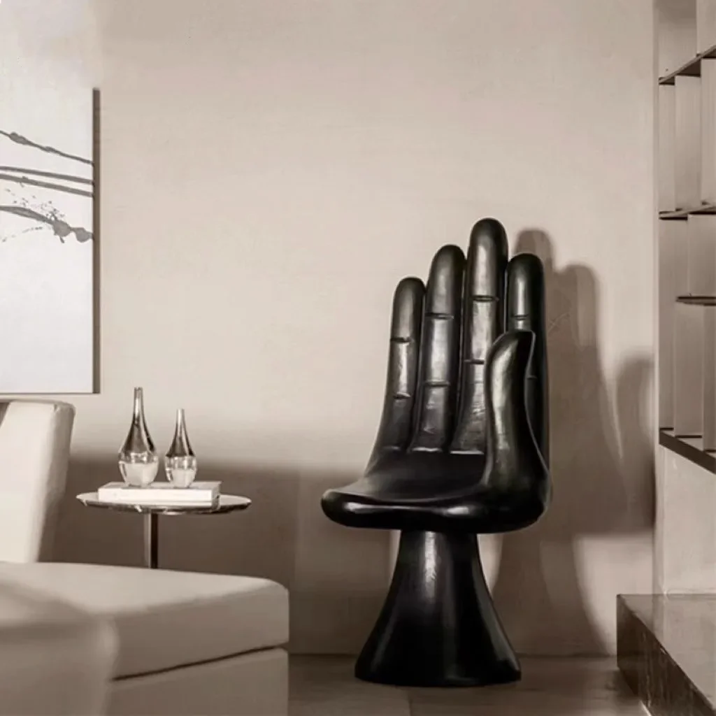 FRP leisure chair backrest special-shaped bergamot chair single creative sofa chair furniture
