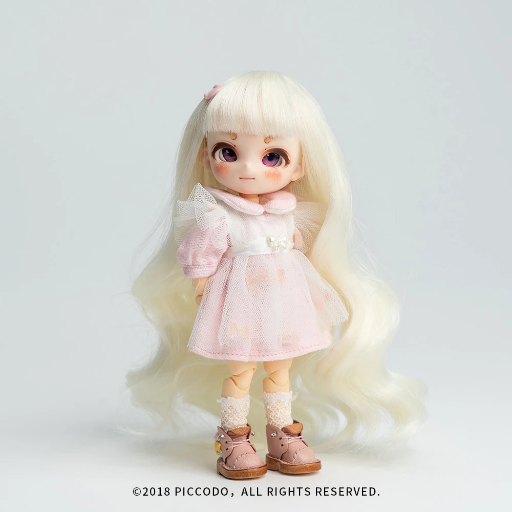 Ob11 Wig Soft Cute Curly Bangs Wavy Hair Long Straight Hair Short Hair  Multi-Color for 1/12 Bjd, Gsc ,Ymy Head Doll Accessories