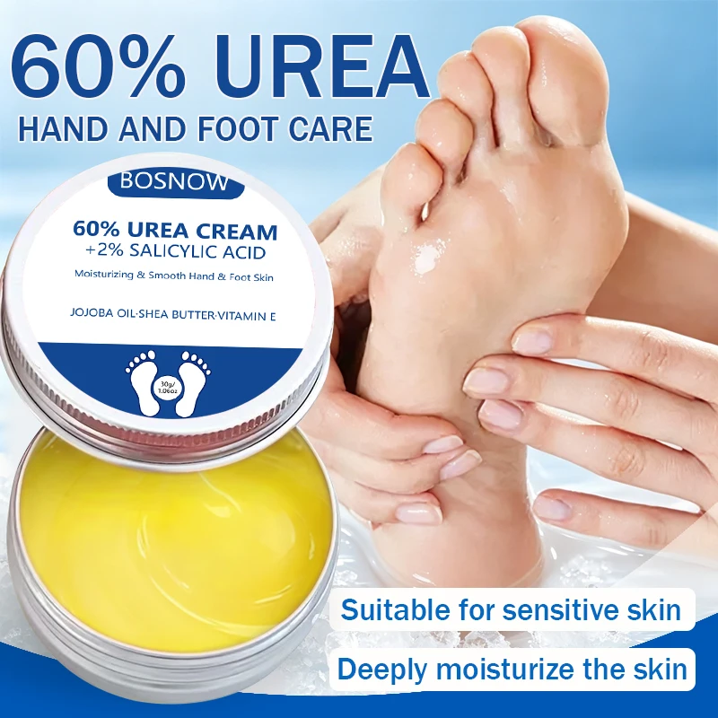 1Pcs/2Pcs/3Pcs【Anti-Extreme Dryness】60% Urea + 2% Salicylic Acid Hand and Foot Balm, Quick and Deep Hydration, Moisturizes and Locks in Moisture, Cares for Barrier Skin, Nourishes, Softens, and Smooths Skin, Suitable for Extremely Dry, Cracked, and Rough Hands and Feet view 6