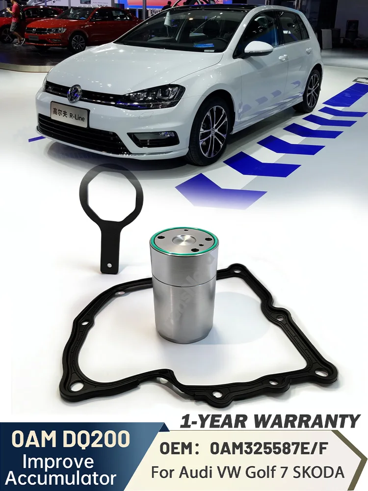 TransNova DQ200 0AM Automaat Transmissie Accumulator Kleplichaam Reparatieset DSG 7 Versnellingen Voor VW T4 Golf 7 AUDI A3 A4 A1 SEAT SKODA - afbeelding 2