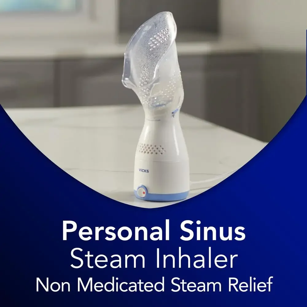 Steam Sinus Inhaler Relief Congestion Allergies Cold VIH200