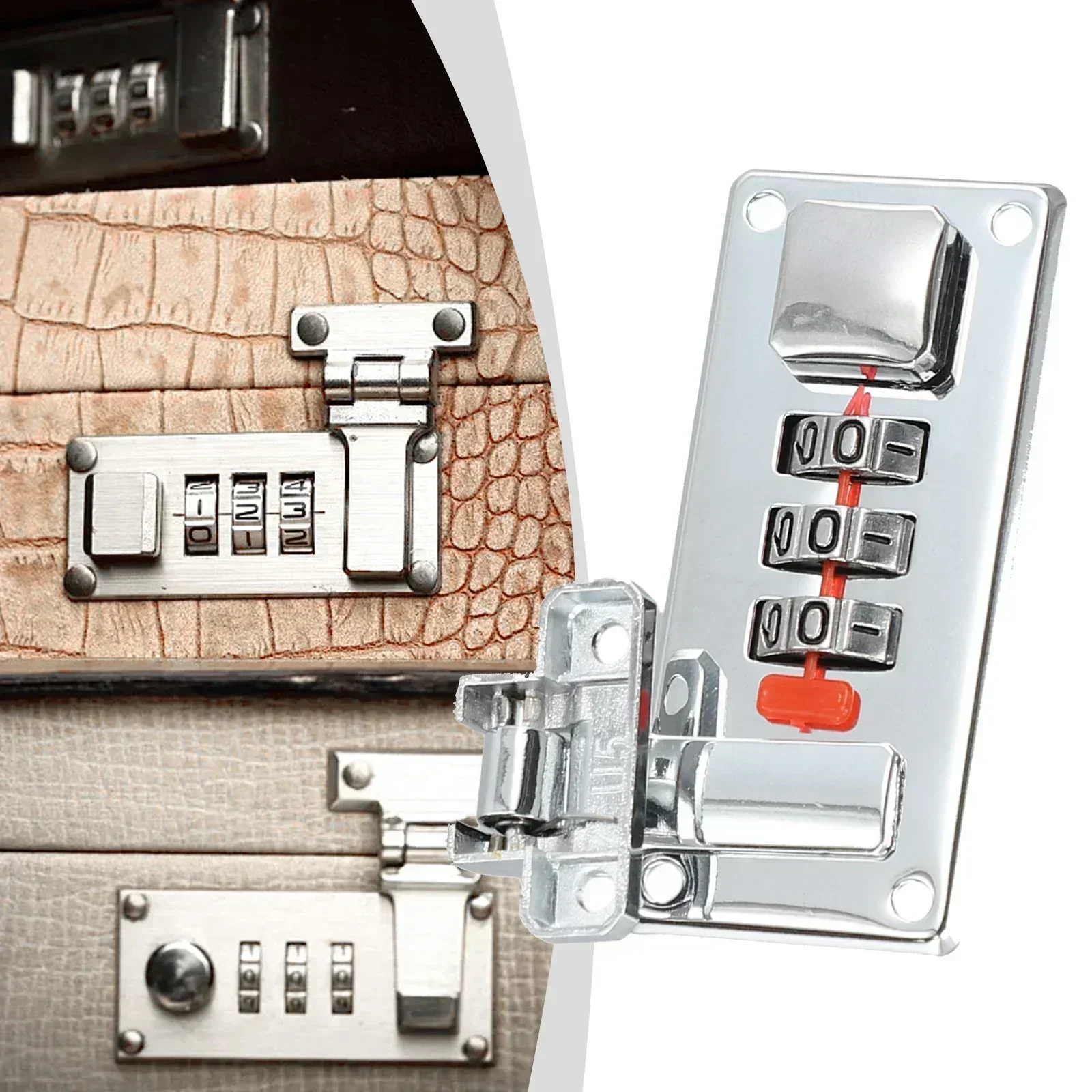 High Quality Home Hardware Accessories Combination Lock Luggage Lock Suitcase Lock Code Lock Iron Multi-purpose Hardware Accesso