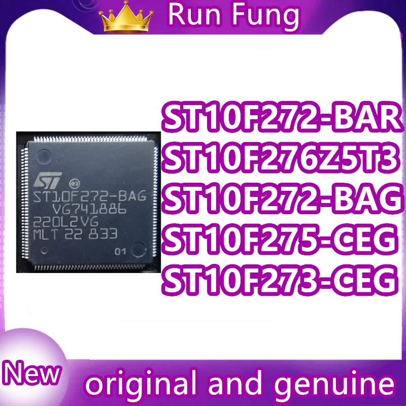 

ST10F272-BAG ST10F272-BAR ST10F276Z5T3 ST10F275-CEG ST10F273-CEG ST10F272 ST10F275 новый оригинальный 1 шт./лот