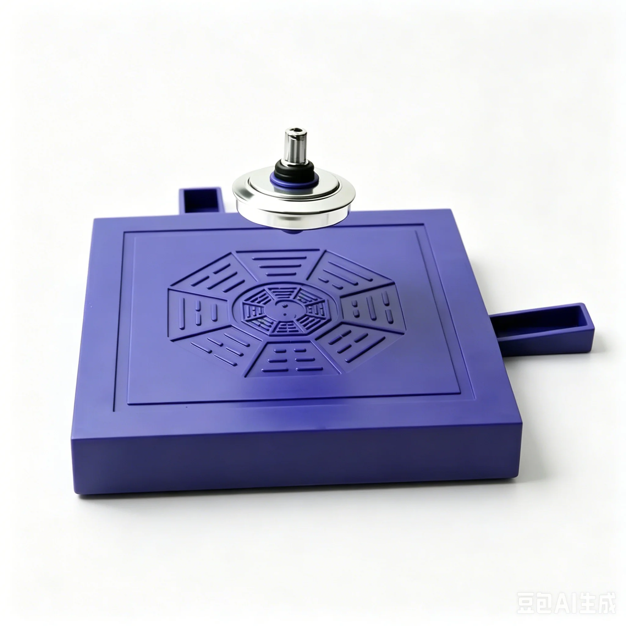Schwebende Magnetische Kreisel-Untertasse Physik-Experiment Balance-Gadget Kreatives Desktop-Ornament Tägliche Freizeit Büro-Deko Geschenk