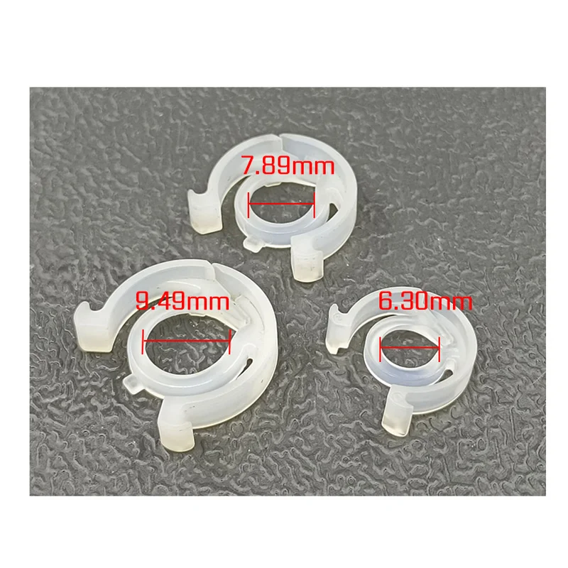 10PCS 6.30mm 7.89mm 9.49mm Fuel Pipe Quick Connector Urea   Clip Circlips