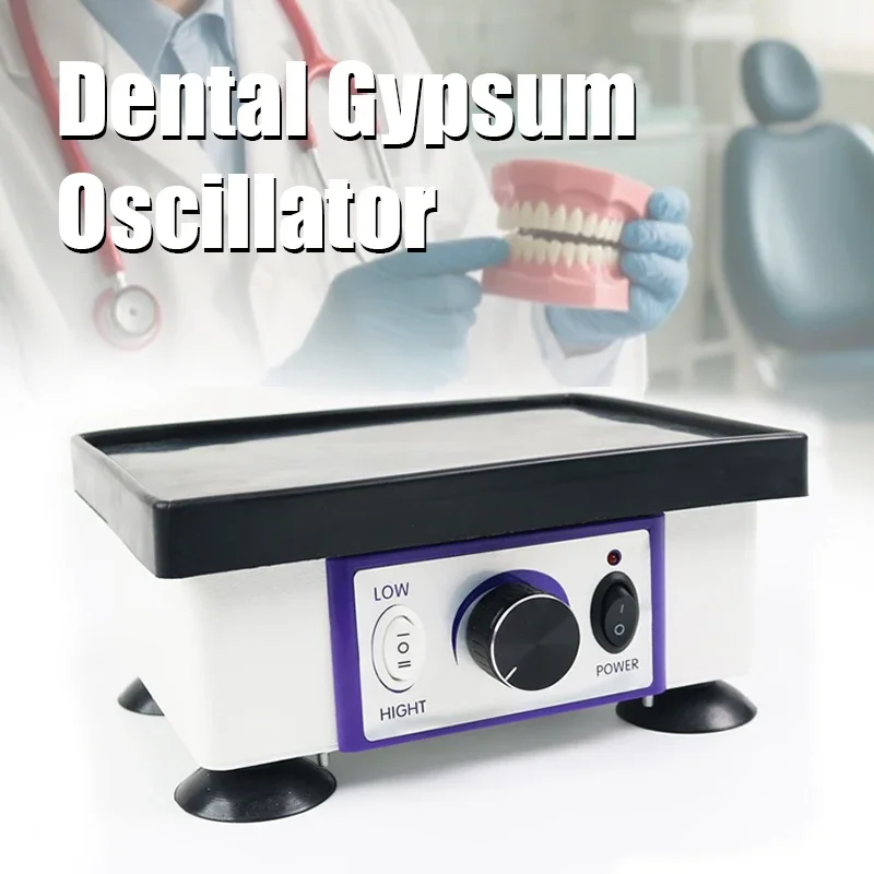 Square Dental Plaster Vibrator Gypsum Oscillating Shaker Machine Dental Lab Gypsum Mixing Equipment