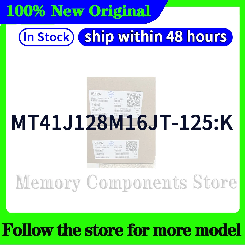 MT41J128M16JT-125:K  In stock High quality New