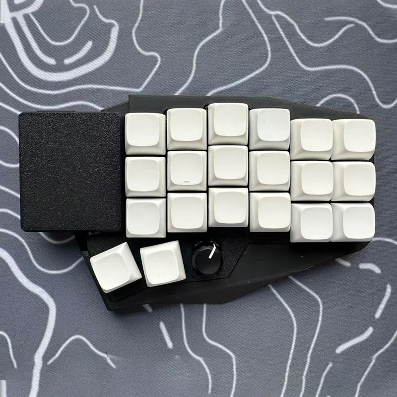 Corne TP Split Keyboard Kit Wired Hot Swap VIAL mit Trackpad MX Switch Wired Corne TP Split Keyboard PC Gamer Zubehör