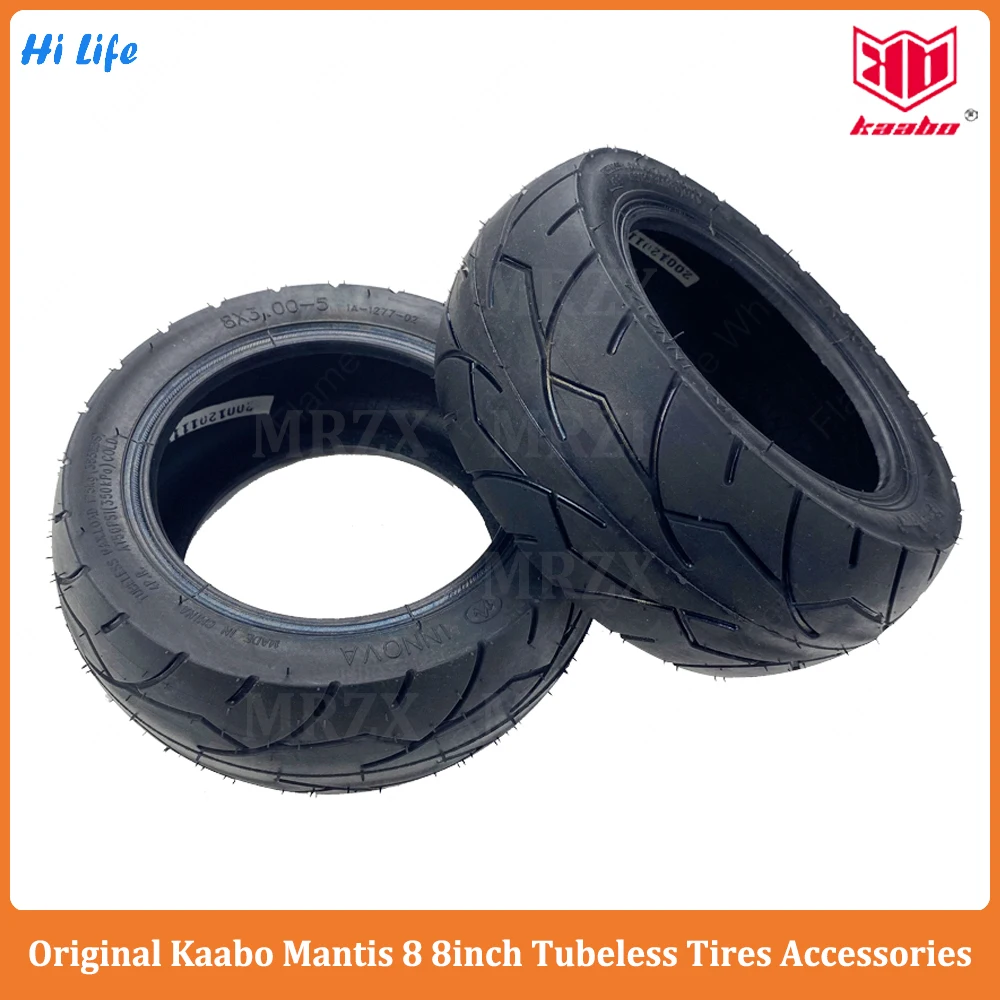 Original Kaabo Mantis 8 E-Scooter INNOVA 8*3.0 inch Official 8inch Tubeless Tires Kaabo Original Accessories Kaabo Mantis 8